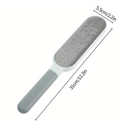 [Hot]Furniture Lint Remover Brushes Double Sided Self Cleaning Loose Hair Catcher for Pet Clothes Sofa Carpet Versatile Use 2 Pack Grooming Deshedding Tool
