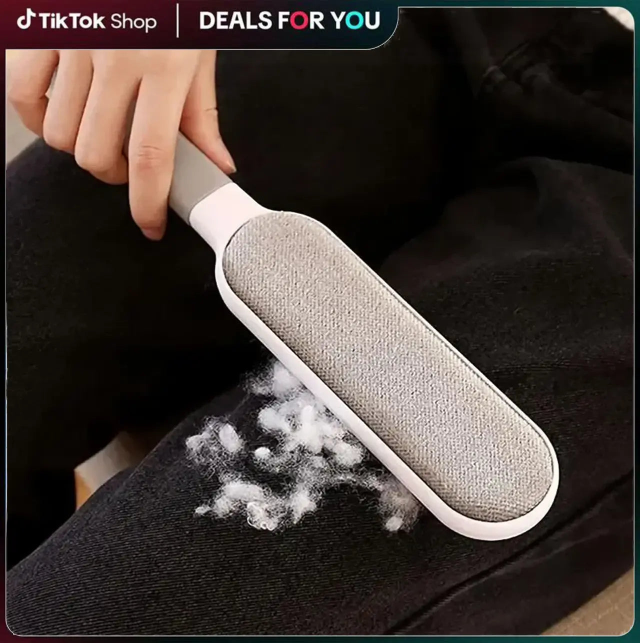 [Hot]Furniture Lint Remover Brushes Double Sided Self Cleaning Loose Hair Catcher for Pet Clothes Sofa Carpet Versatile Use 2 Pack Grooming Deshedding Tool